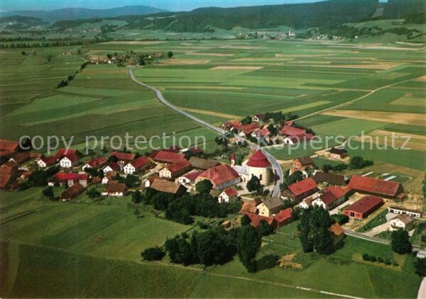Niederachdorf Donau Fliegeraufnahme