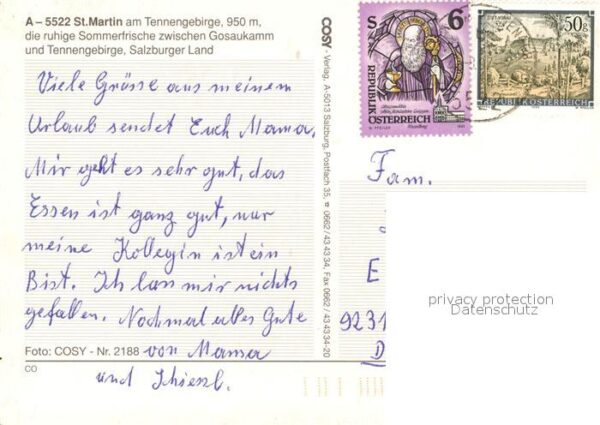 St Martin Tennengebirge Panorama – Bild 2