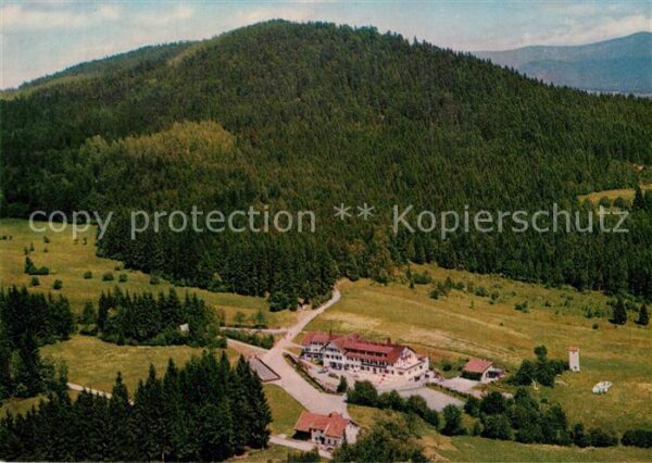 Bischofsmais Hotel Wastlsäge Fliegeraufnahme