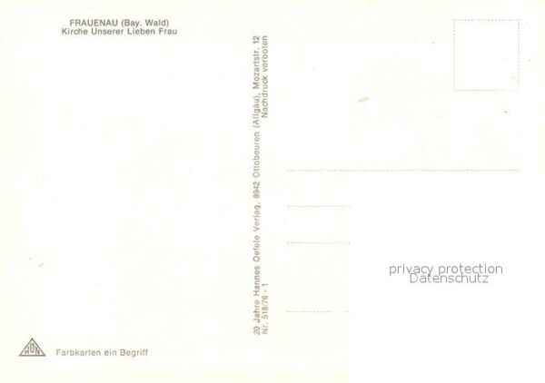 Frauenau Kirche Unserer Lieben Frau – Bild 2