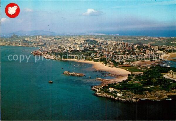 Santander Fliegeraufnahme