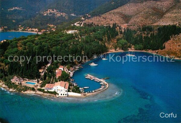Corfu Korfu Fliegeraufnahme