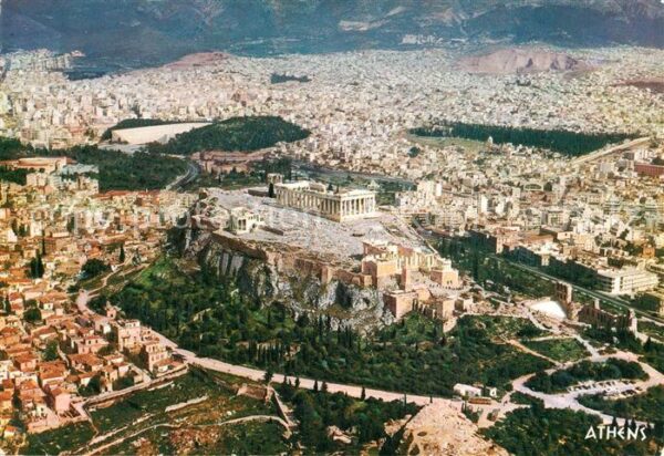 Athens Athen Fliegeraufnahme