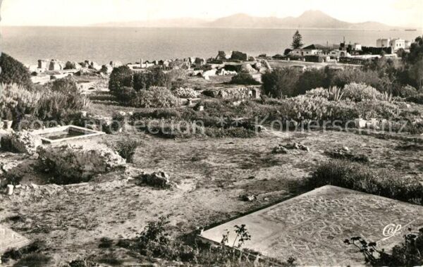 Carthage Karthago Ruines et Mosaique ancienne