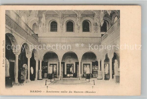 Le Bardo Tunis Ancienne salle du Harem Musee