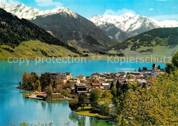 Zell See Panorama Blick gegen die Tauern