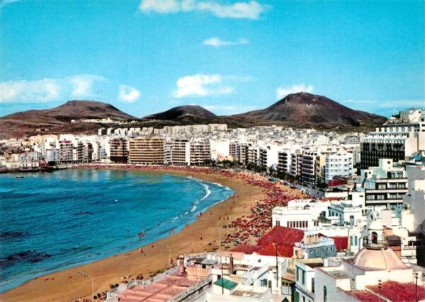 Las Palmas Gran Canaria Vista panorámica de la Playa de Las Can