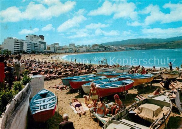 Las Palmas Gran Canaria Playa de la Canteras