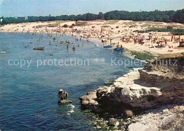 Primorsko Campingplatz Kiten Badestrand am Schwar