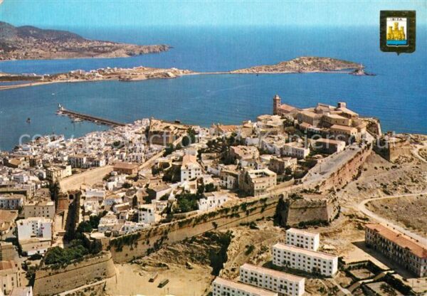 Ibiza Islas Baleares Isla Blanca vista aérea