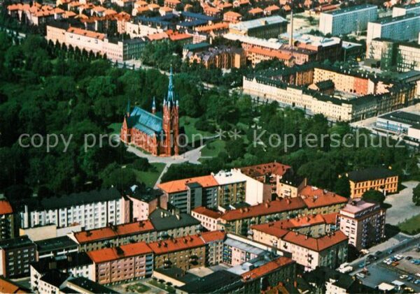 Norrkoeping Matteux Kyrka Fliegeraufnahme