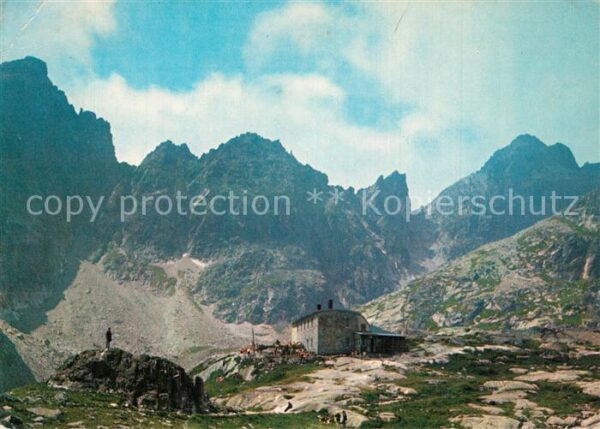 Vysoke Tatry Teryho chata v Malej Studenej doline Be