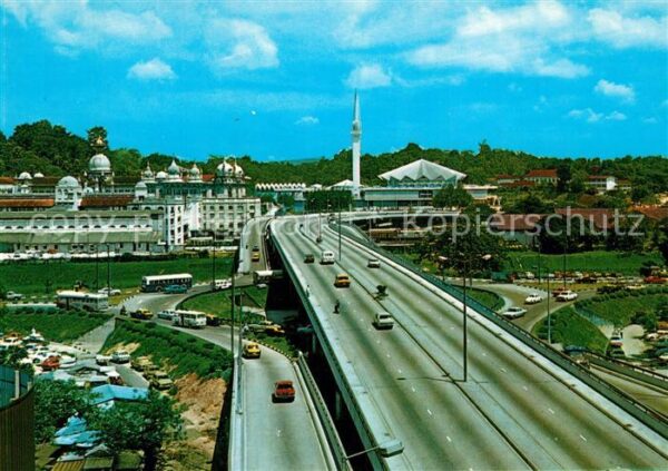 Kuala Lumpur Bird_s eye view of Masjid Negara Nation