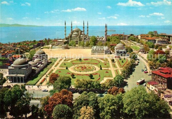 Istanbul Constantinopel Blue Mosque Sultan Ahmet Mosque Blaue M