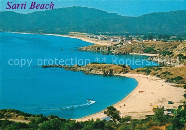 Sarti Achlada Beach Küstenpanorama Strand