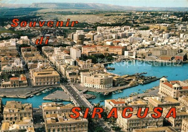 Siracusa dall aereo Ponte Umberto