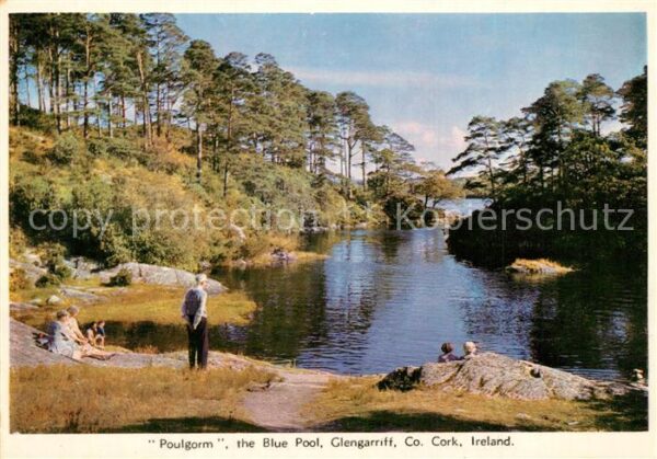 Glengarriff Pougorm the Blue Pool Lake landscape