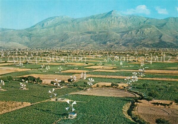 Kreta Crete Bewässerungsmühlen auf dem Lassithi's H