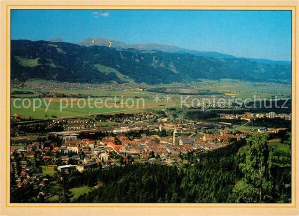 Judenburg Steiermark Panorama mit Seckauer Alpen