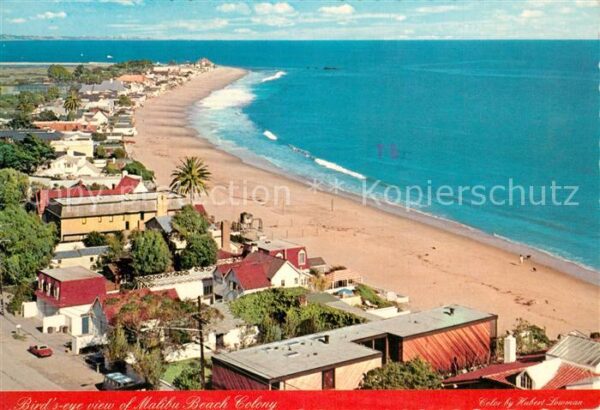 Malibu Bird_s eye view of Malibu Beach Colony