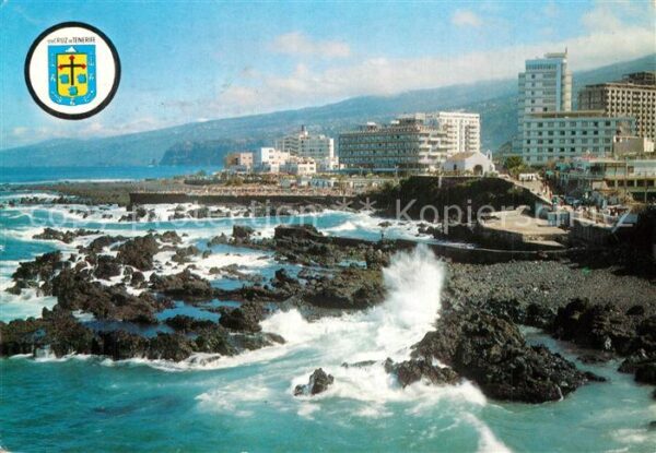 Puerto de la Cruz Küste Brandung
