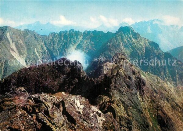 Tatry Wysokie Gebirgspanorama