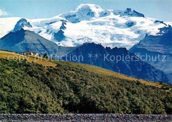 Island Iceland Skaftafell Naturschutzgebiet Vulkan Lan
