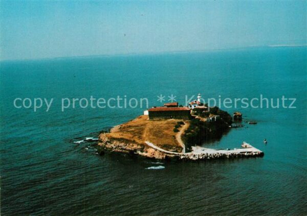 Burgas Insel Bolschewik Fliegeraufnahme
