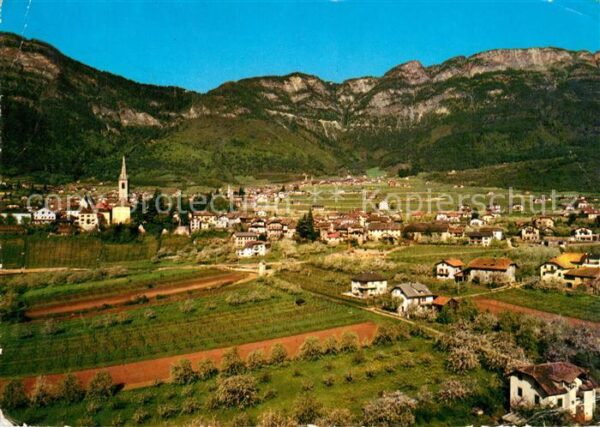 Caldaro Kaltern verso la Mendola Oltradige Blick gegen