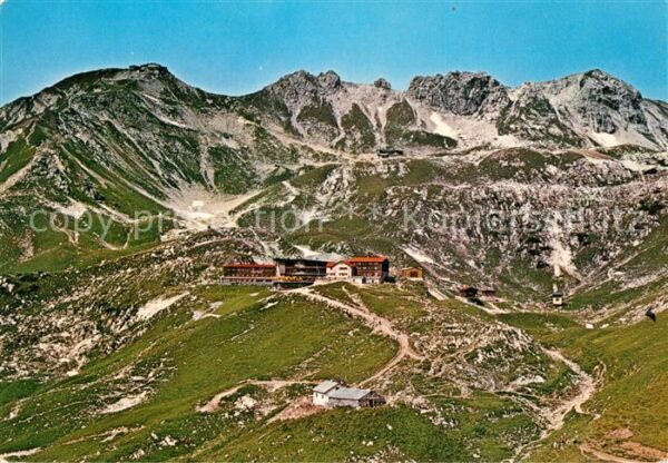 Oberstdorf Nebelhorn Bergstation Berghaus Allgäuer