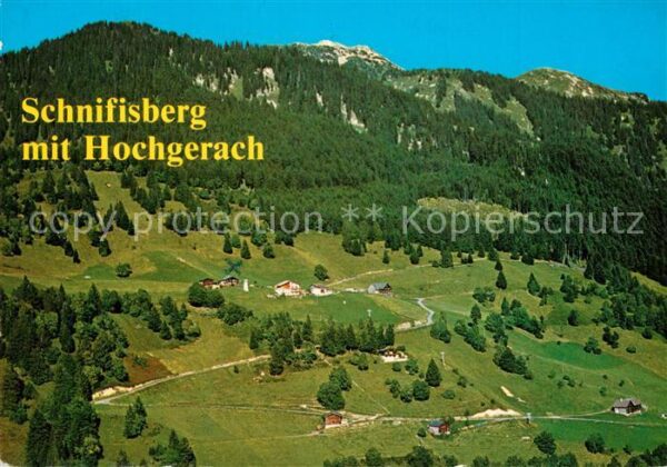 Schnifis Schifisberg mit Hochgerach im Walgau Fl