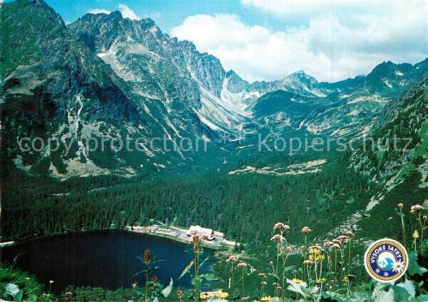 Vysoke Tatry Landschaftspanorama Hohe Tatra Berghote