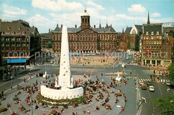 Amsterdam Niederlande Nationaldenkmal Königspalast