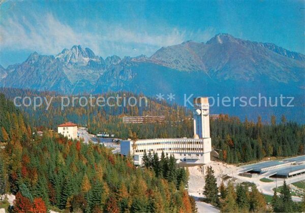 Strbske Pleso Wintersportplatz Kurort Hohe Tatra