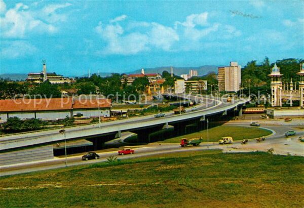 Kuala Lumpur Highway view taken from Beach Road to J