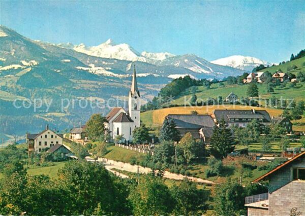Groebming Steiermark Ortsansicht mit Kirche Niedere Tauern