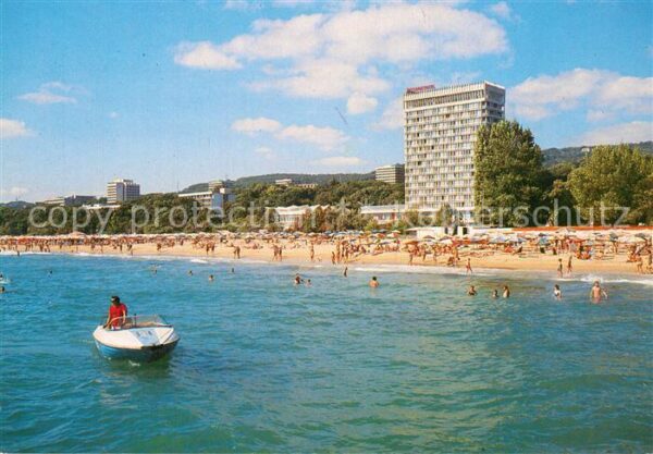 Slatni Pjasazi Blick zum Strand