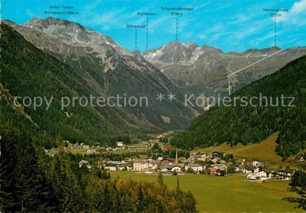 Mallnitz Kaernten Panorama Höhenluftkurort gegen Seebacht