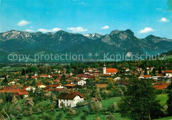 Bad Feilnbach Panorama Luftkurort am Wendelstein Baye