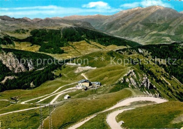 Passo del Giovo Jaufenpass Berghotel Gebirgspanorama