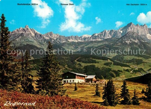 Radstadt Radstädter Hütte am Rossbrand Alpenpano