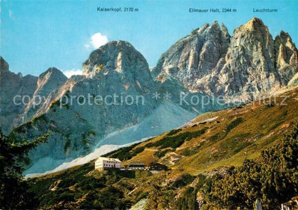 Gruttenhuette Berghütte Kaisergebirge