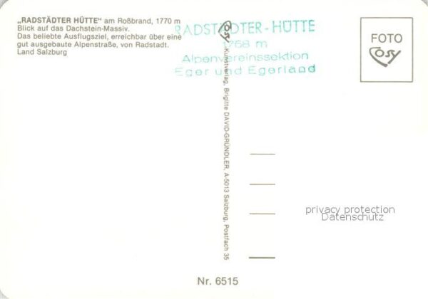 Radstadt Radstädter Hütte am Rossbrand Panorama – Bild 2