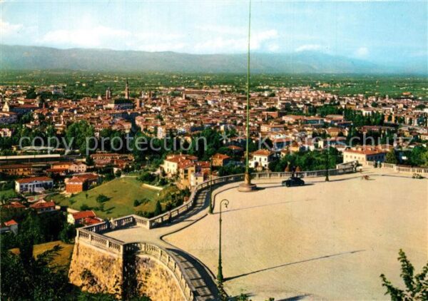 Vicenza Piazzale della Vittoria e panorama