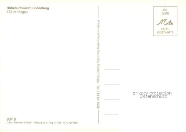 Lindenberg Allgaeu Fliegeraufnahme – Bild 2