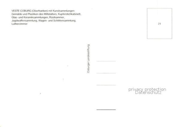 Coburg Veste Fliegeraufnahme – Bild 2