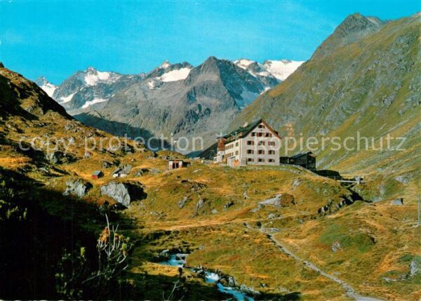 Franz Senn Huette Berghütte Stubaier Alpen
