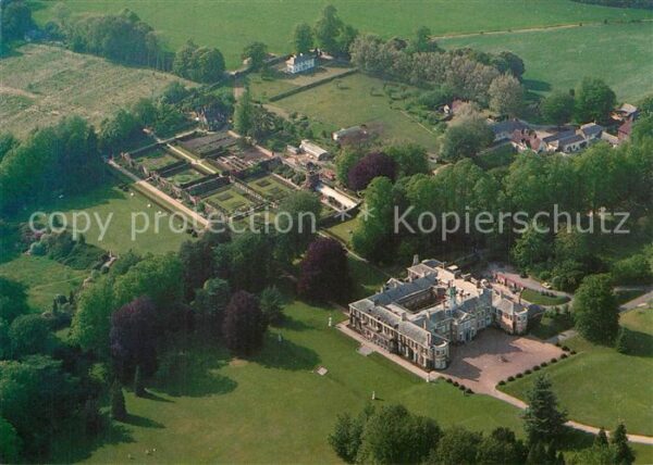 Dorking Mole Valley Polesden Lacey House and Gardens aerial