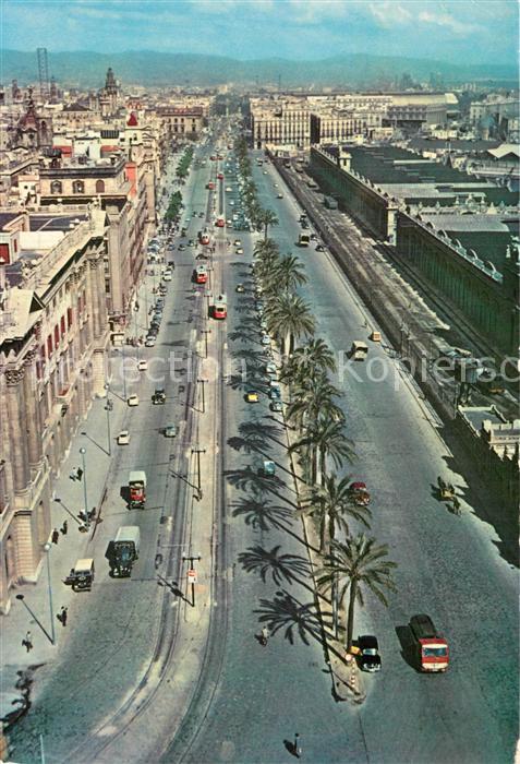 Barcelona Cataluna Paseo de Colón