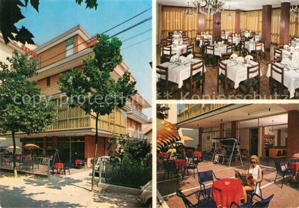 Miramare di Rimini  Hotel Rubens Terrasse Restaurant